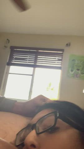 Got some head during a zoom class back when COVID shut classes down