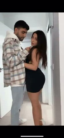 Couple goes crazy for a tiktok challange