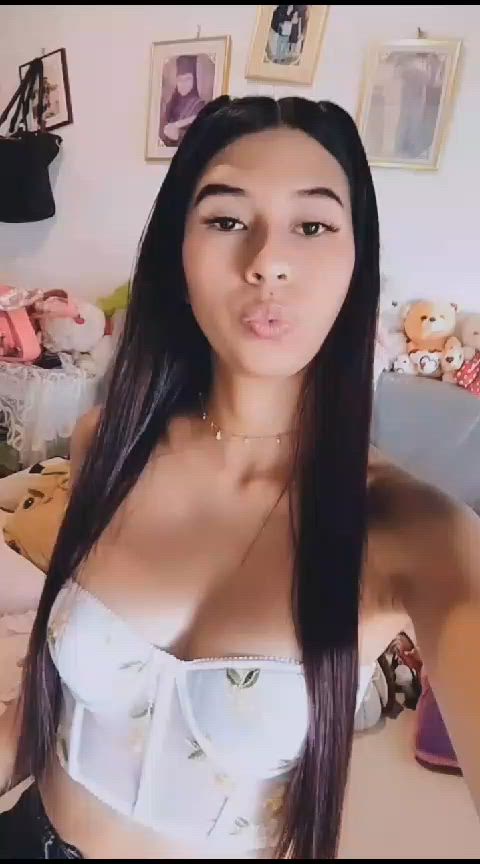 latina non-nude selfie skinny teen gif