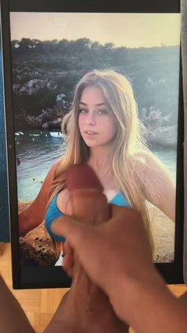 bwc big dick big tits cum cum on tits cumshot huge tits tits tribute gif
