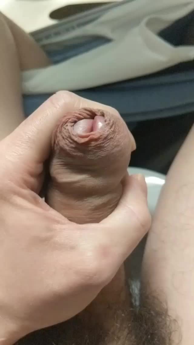 Slow cheese reveal with hard cock