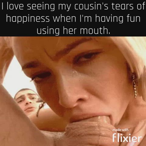 blowjob caption cousin deepthroat hardcore captions slut-captions gif
