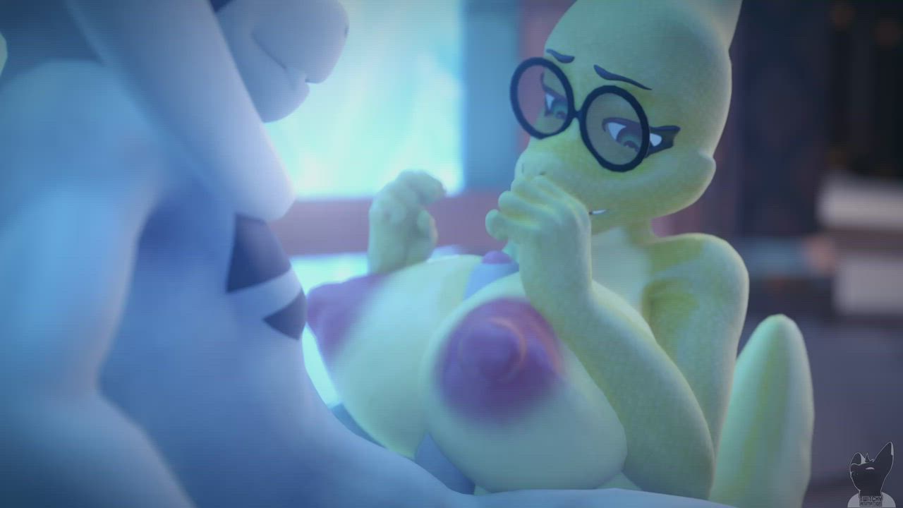Cartoon Cosplay Parody gif