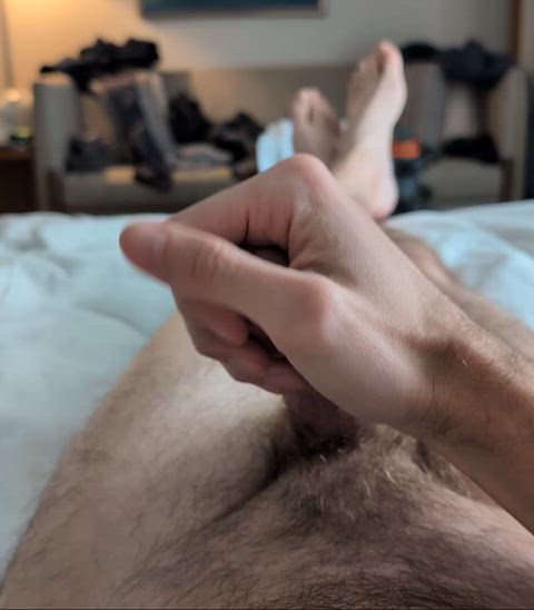 edging feet feet fetish masturbating naked penis twink gif
