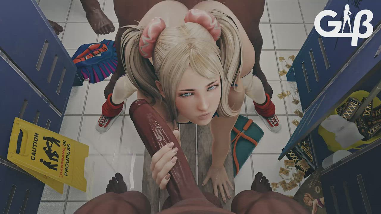Juliet Gets Gangbanged in the Locker Room! (GENERALBUTCH) [LollipopChainsaw]