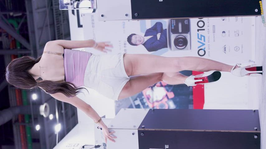 asian ass babe cute korean model gif