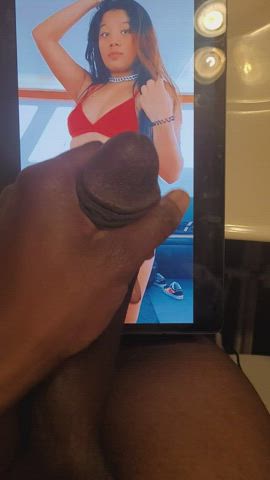 Asian BBC Bikini Cock Cock Milking Cock Worship Cockslap Tribbing Tribute gif