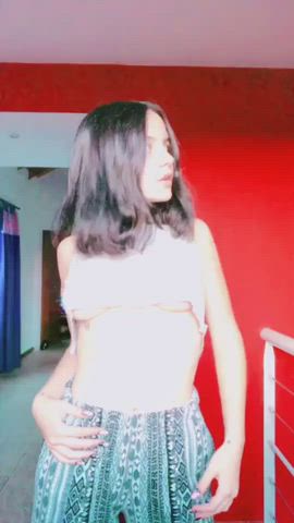 Big Ass Dancing Panties Pants Petite Small Tits TikTok Yoga Pants gif