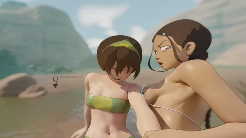 VR - Fun with Toph &amp; Katara (Queen_Complexxx)