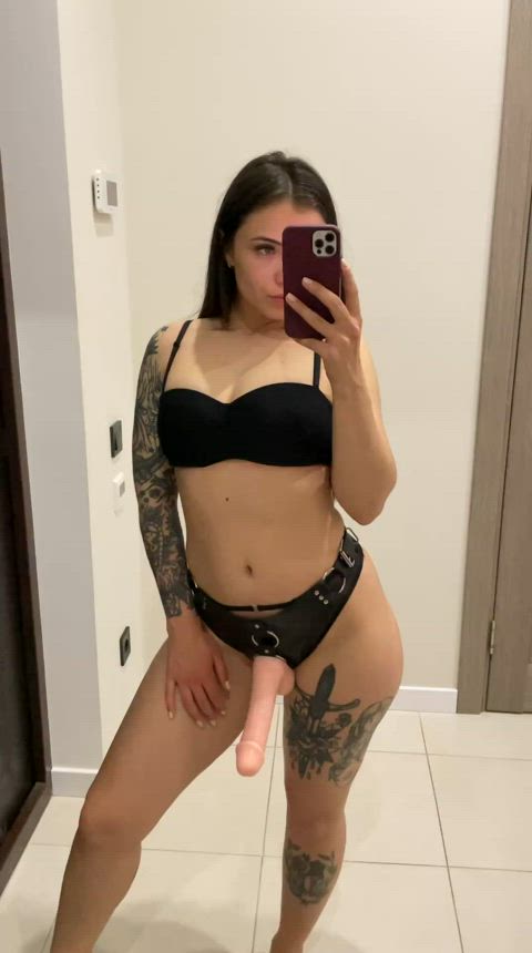 Do you want to get down on your knees and taste it? After which I'll fuck your ass.