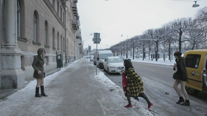Aliaa Magda Elmahdy protesting naked with Femen