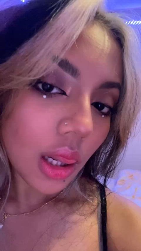 babecock big dick clothed cock worship sfw slut tease teen tiktok tits gif