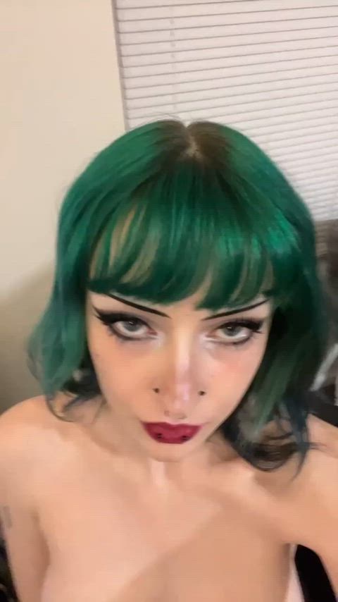 ass big tits boobs goth tits gif