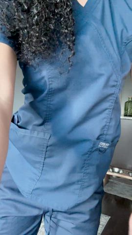 I’m a nurse but I love to boob bounce during my break :P