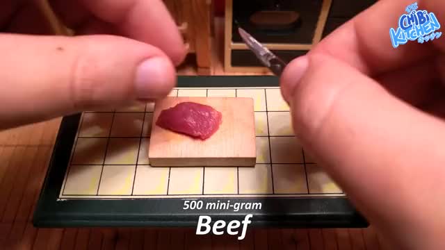1 Minute Mini Recipes! Korean BBQ Beef, Bulgogi  |  ミニ料理 プルコギ | 