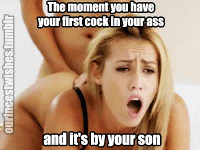 First Cock In Her Ass
