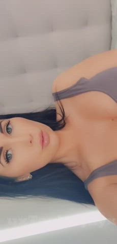 Some wild boobs appeared 😯 Can I put them in your face? 😽😇