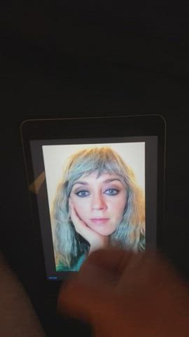 Blonde Blue Eyes Cumshot Porn GIF by hockeydb5625