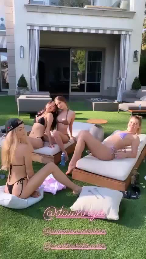 Faith Schroder, Dawn Ngo, Cameron Rorrison and Cambrie Schroder