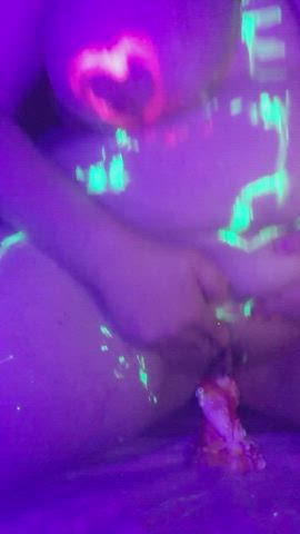 Masturbating Riding Tentacles gif