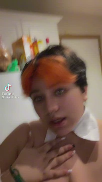 BBW Big Tits Bouncing Tits Dancing Huge Tits TikTok gif