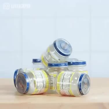Не много handmade из баночек детского питания.
