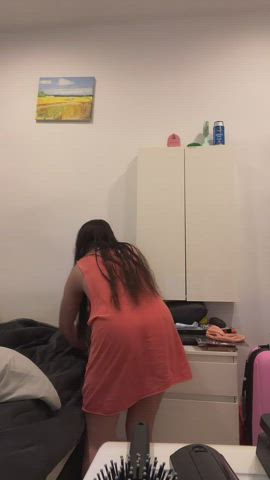 Cute Nipslip TikTok gif