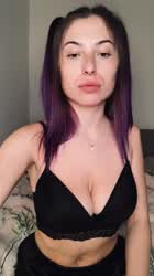 Bed Sex Bending Over Bouncing Tits Sensual Solo gif
