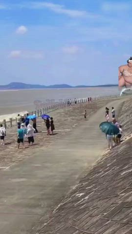 Me at the beach