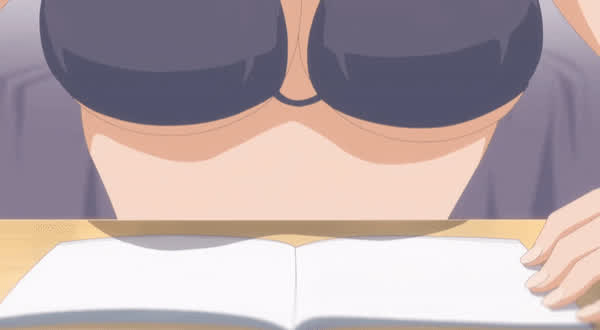 anime bikini ecchi huge tits gif