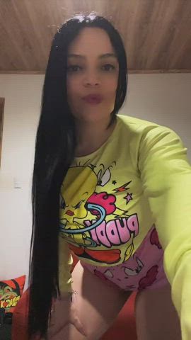 Big Ass Big Tits Intense Lapdance Latina Thighs Twerking gif