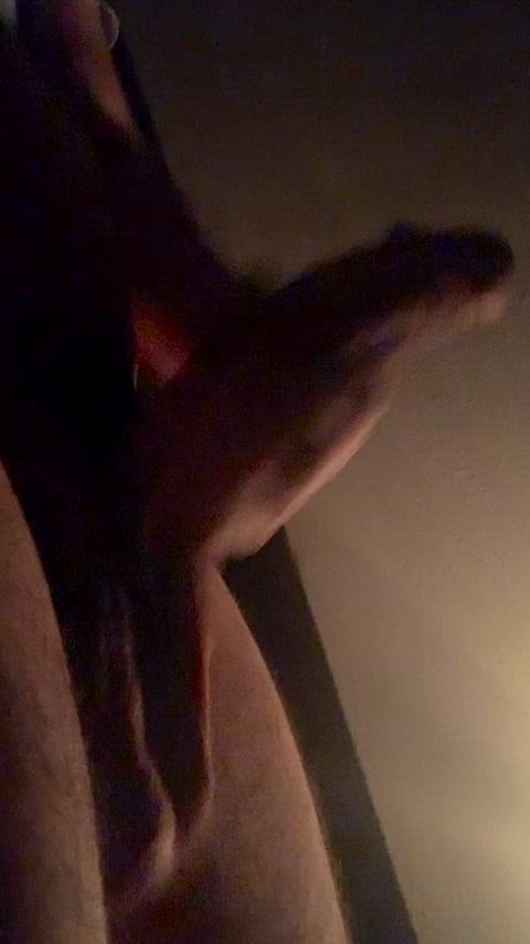 big balls big dick male masturbation gif