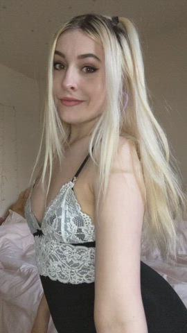 Showing you what's under my cute dress