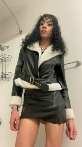 big dick cock cock shock thick cock trans trans woman gif