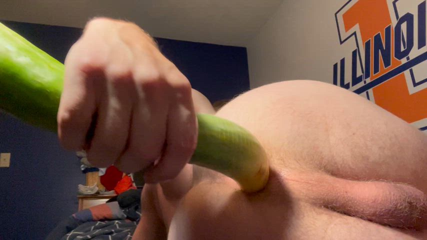 Wish I had something other than a cucumber