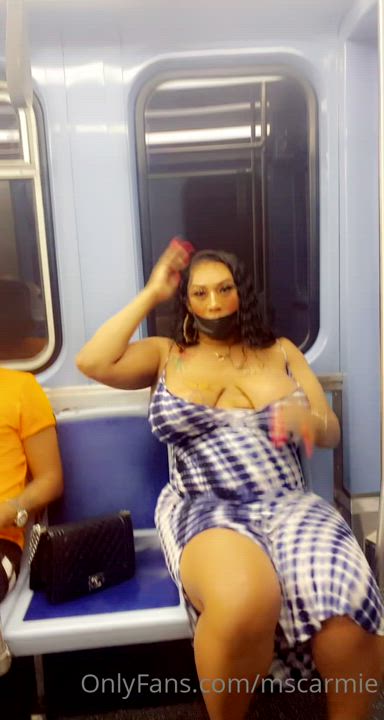 Let's get off at the next stop 👅💦💦