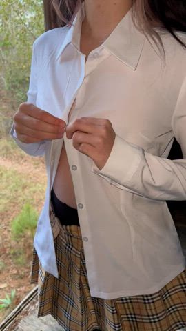 nipples tits undressing gif