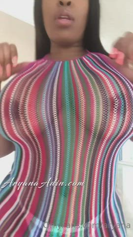 Busty Ebony OnlyFans gif