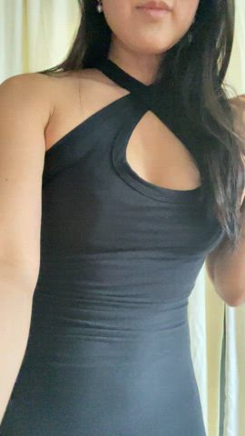 Flashing a smile (and then some) at a country club cocktail party because I'm so