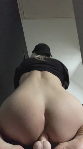 bubble butt dildo feet femboy foot fetish gape riding soles thick trans gif