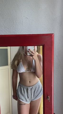 bikini cute petite gif