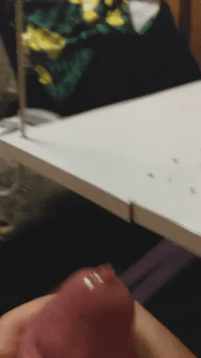 Big Dick Cock Cumshot Male Masturbation gif