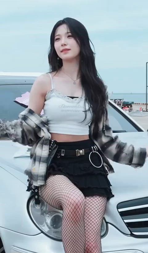 asian korean long hair pale kpop gif
