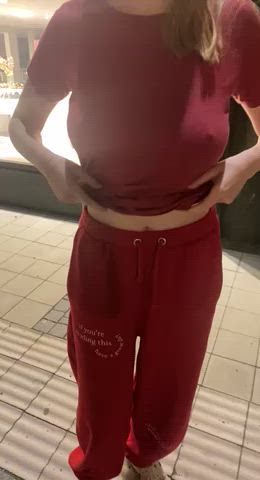 Showing the girls off in public