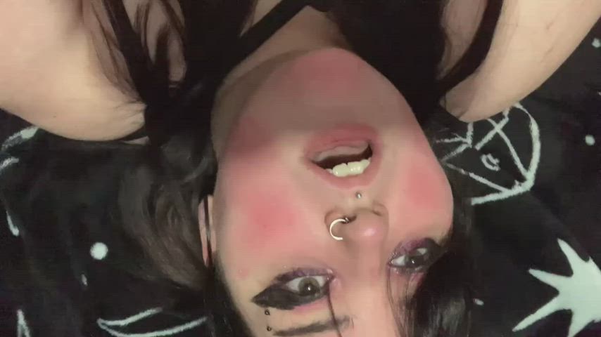 How about you come finger me instead?