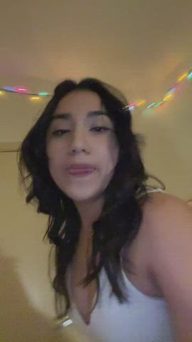 amateur ass booty brunette cute latina teen tiktok gif