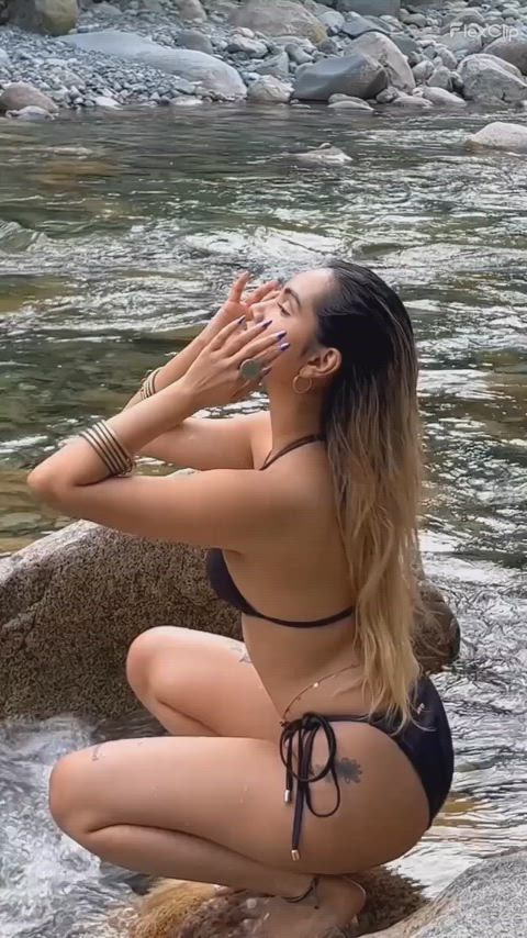 I think she should talk less and show more of her body in the videos