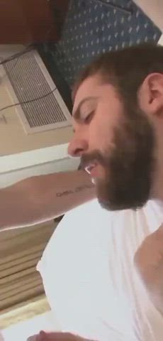 Slow sensual cumswap/kiss
