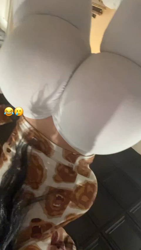 bubble butt fake ass irish swedish gif