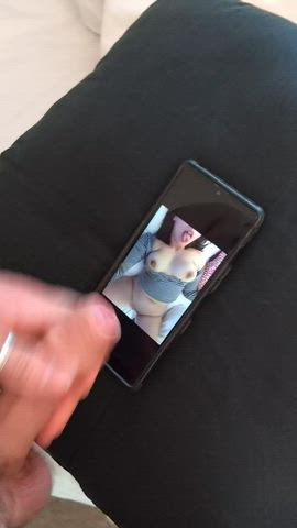 cock cumshot tribute gif